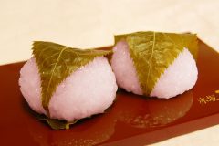 春　道明寺桜もち